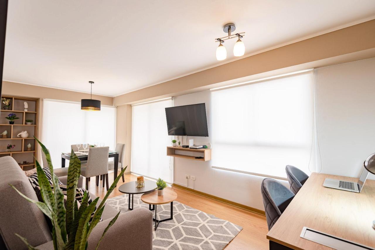 Alu Apartments - Limit With Miraflores Panoramic City View Lima Dış mekan fotoğraf