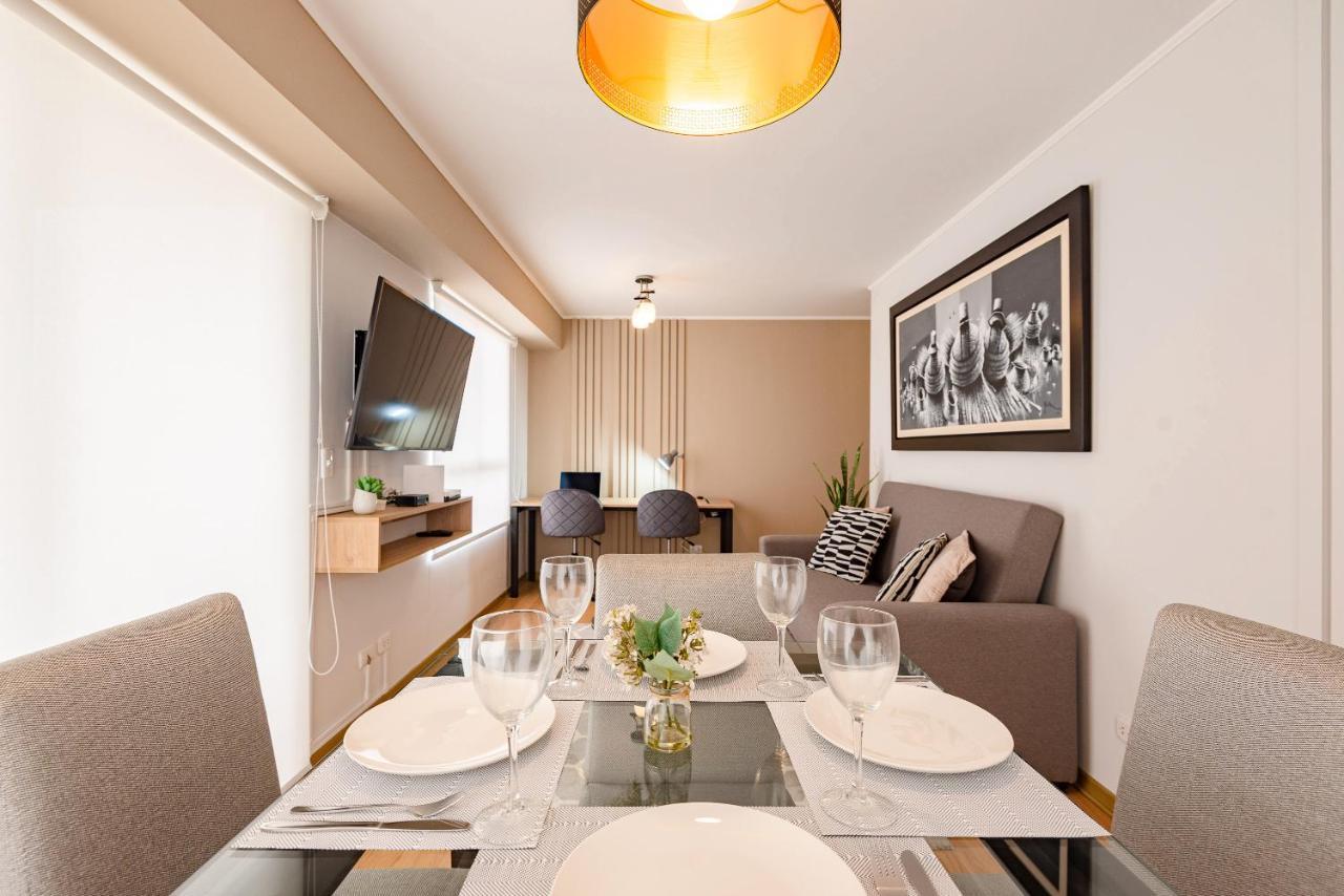 Alu Apartments - Limit With Miraflores Panoramic City View Lima Dış mekan fotoğraf