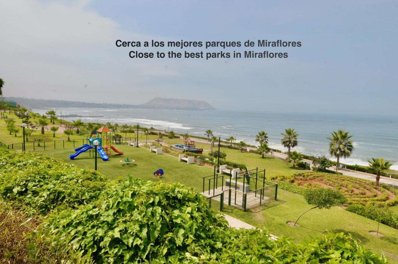 Alu Apartments - Limit With Miraflores Panoramic City View Lima Dış mekan fotoğraf
