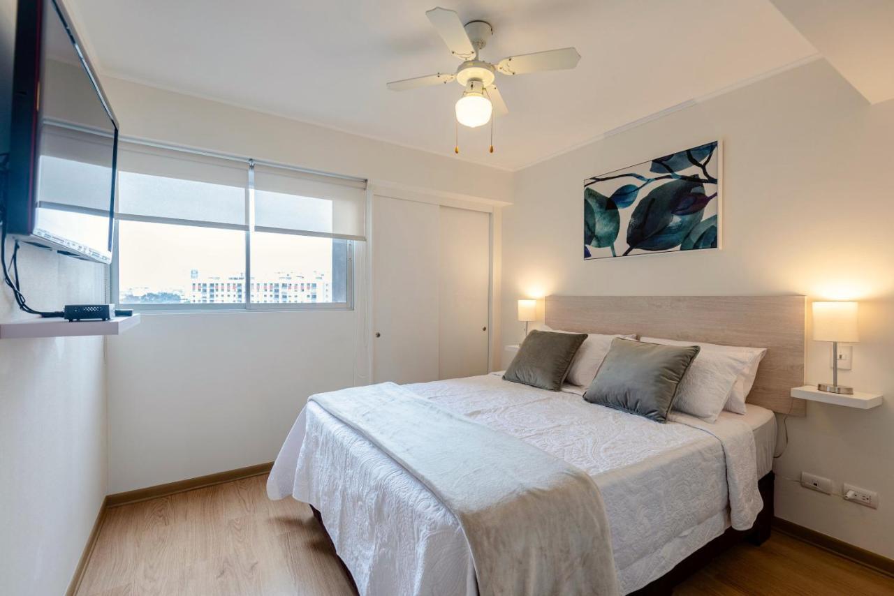 Alu Apartments - Limit With Miraflores Panoramic City View Lima Dış mekan fotoğraf