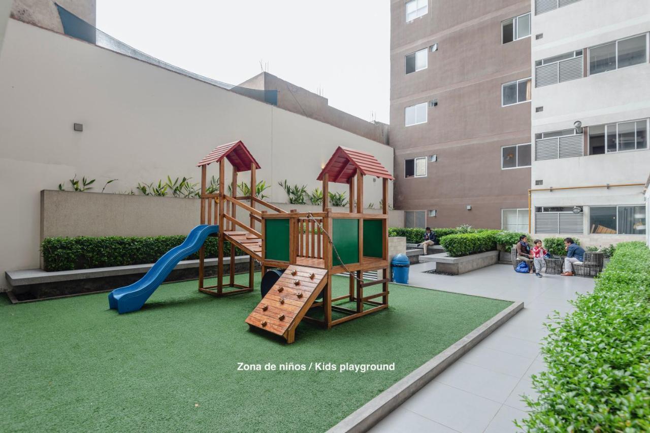Alu Apartments - Limit With Miraflores Panoramic City View Lima Dış mekan fotoğraf